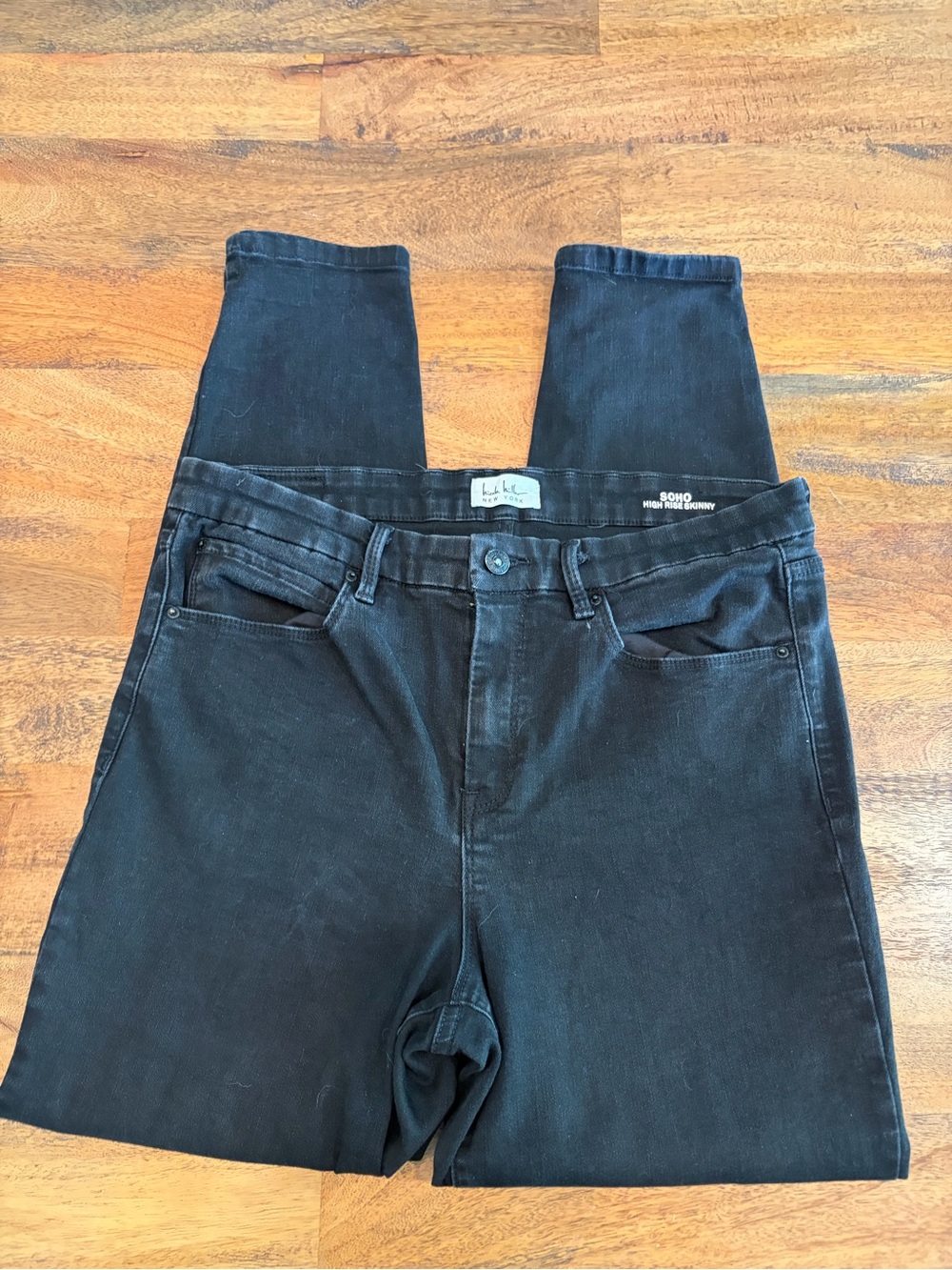 Nicole Miller Black Skinny Jeans